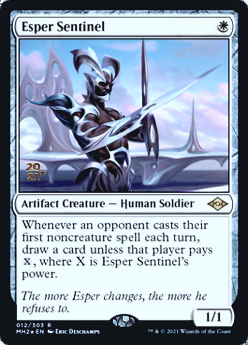 Esper Sentinel – PR Foil