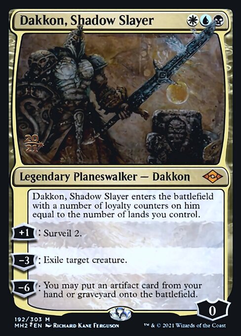 Dakkon, Shadow Slayer – PR Foil