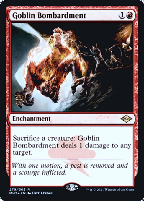 Goblin Bombardment – PR Foil