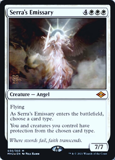 Serra’s Emissary – PR Foil