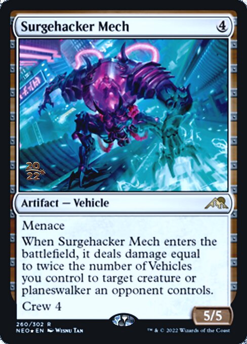 Surgehacker Mech – PR Foil