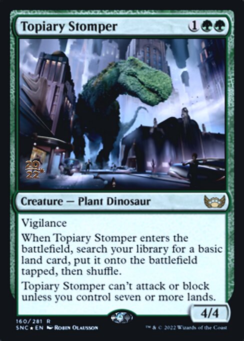 Topiary Stomper – PR Foil