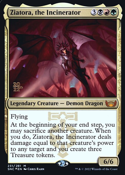 Ziatora, the Incinerator – PR Foil