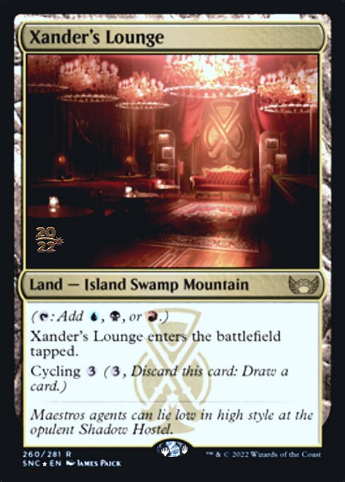 Xander’s Lounge – PR Foil