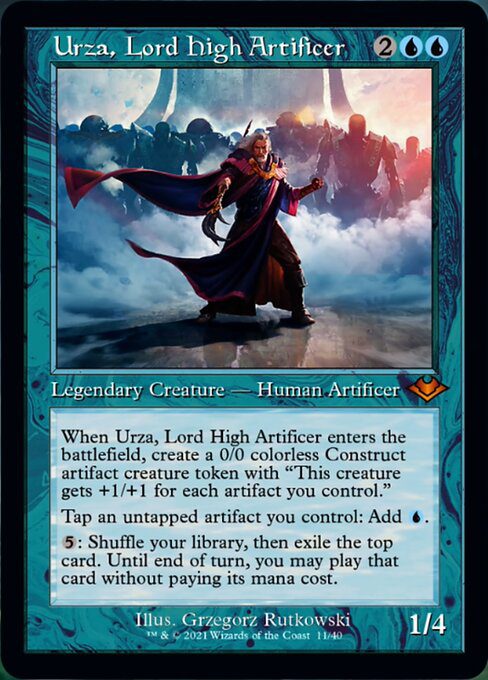Urza, Lord High Artificer – MH1 Timeshifts