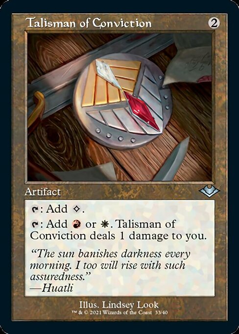 Talisman of Conviction – MH1 Timeshifts