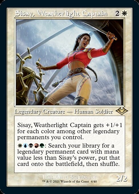 Sisay, Weatherlight Captain – MH1 Timeshifts