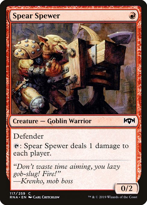 Spear Spewer – Foil