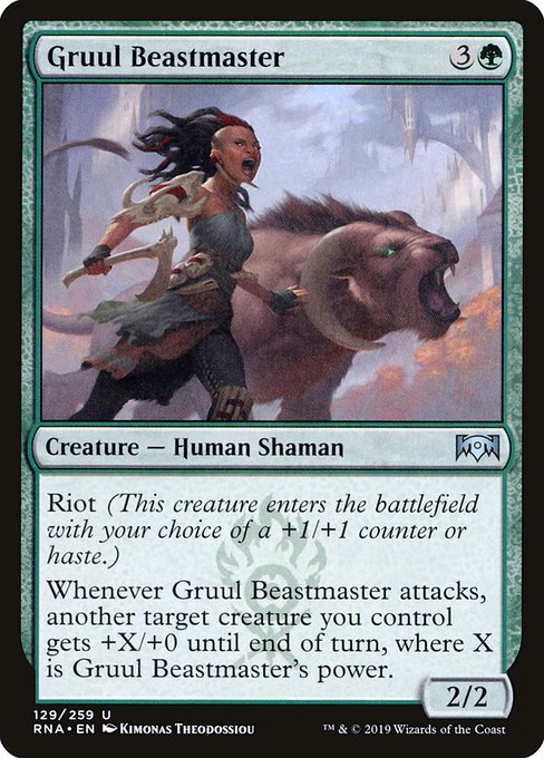 Gruul Beastmaster – Foil