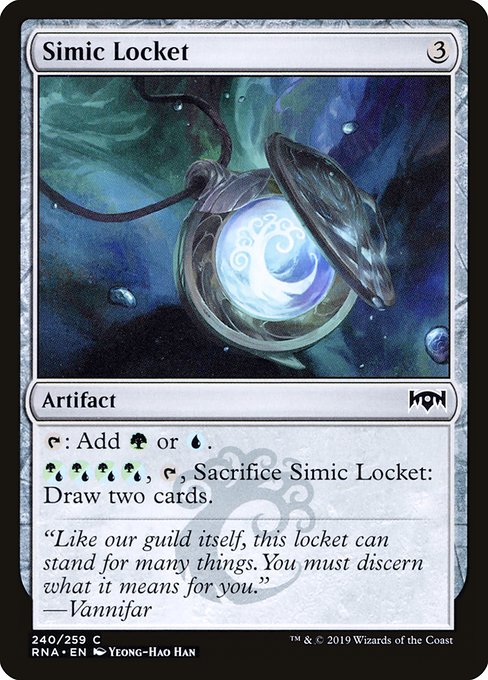 Simic Locket – Foil