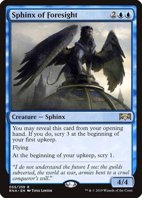 Sphinx of Foresight – Foil