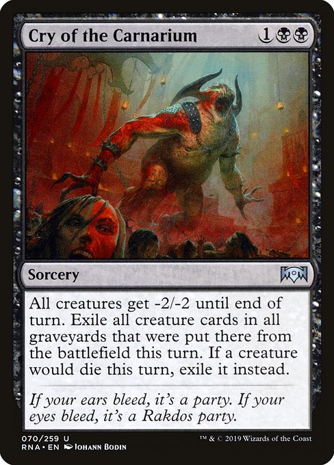 Cry of the Carnarium – Foil