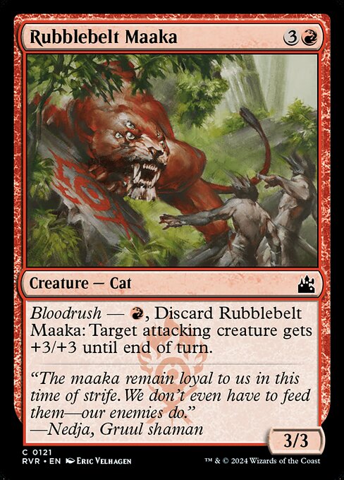 Rubblebelt Maaka – Foil