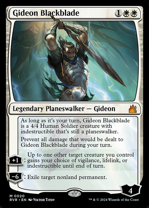Gideon Blackblade – Foil