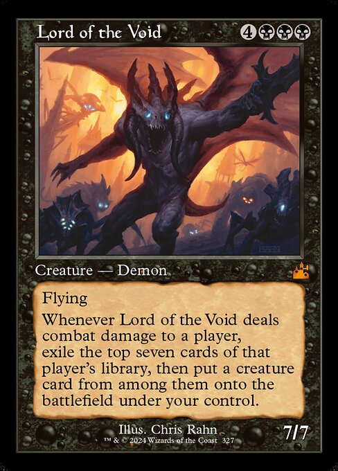 Lord of the Void – Retro Frame – Foil