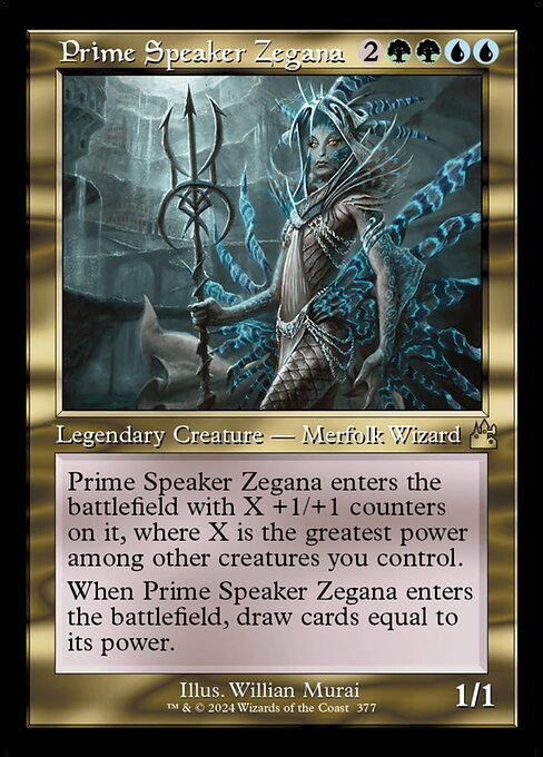 Prime Speaker Zegana – Retro Frame – Foil
