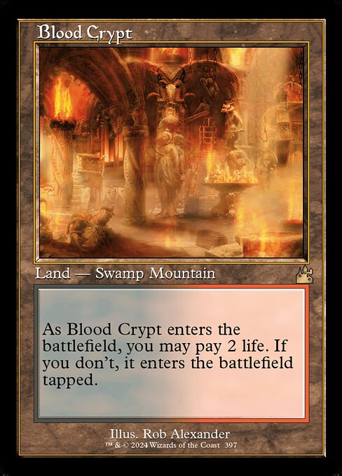 Blood Crypt – Retro Frame