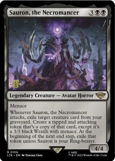 Sauron, the Necromancer – PR Foil