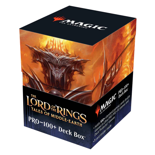 The Lord of the Rings: Tales of Middle-earth 100+ Deck Box – Sauron 2