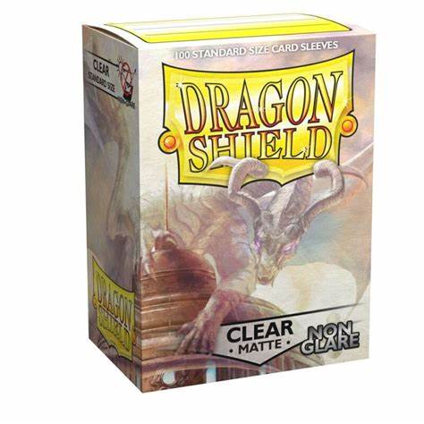 Dragon Shield Matte Non-Glare 100 – Clear