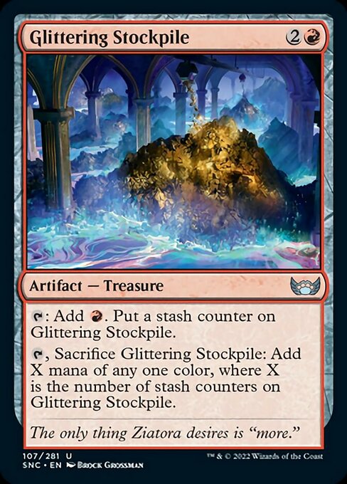 Glittering Stockpile – Foil