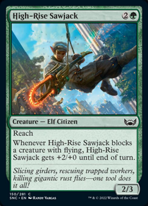 High-Rise Sawjack – Foil