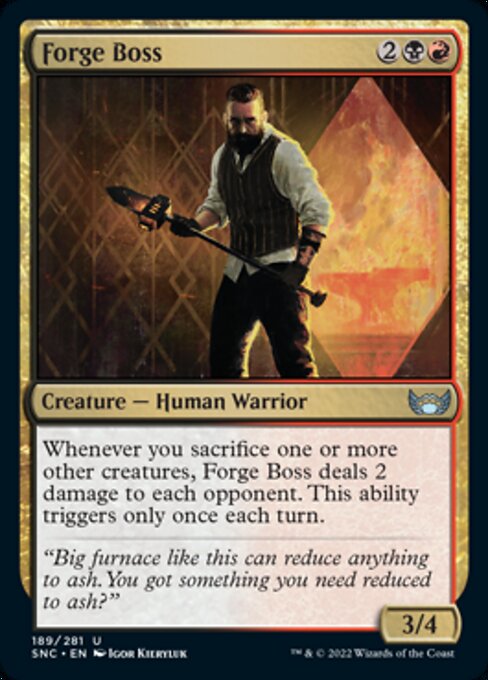 Forge Boss – Foil
