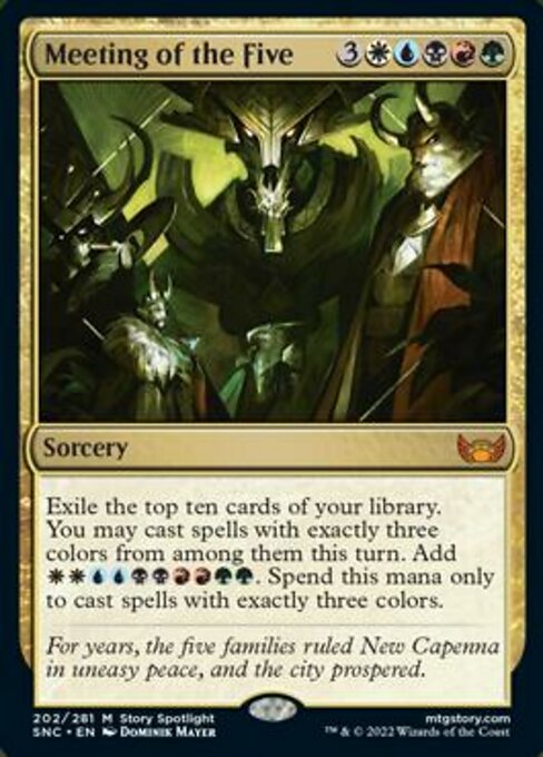 Meeting of the Five – Foil