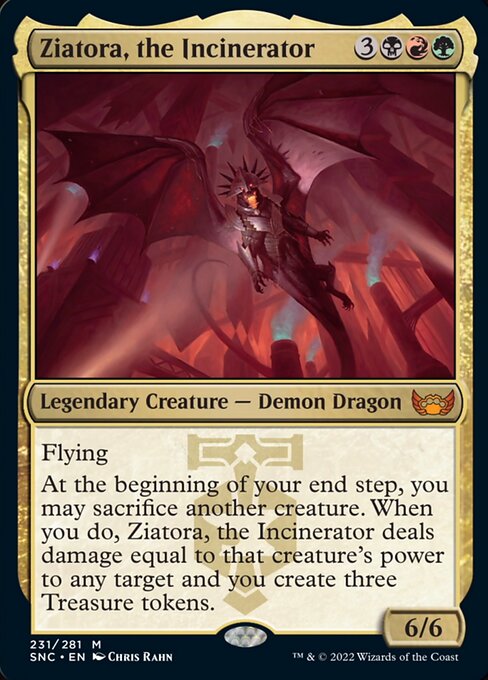 Ziatora, the Incinerator – Foil