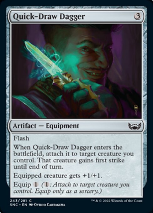 Quick-Draw Dagger – Foil
