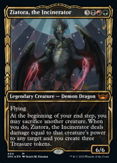 Ziatora, the Incinerator – Gilded Foil