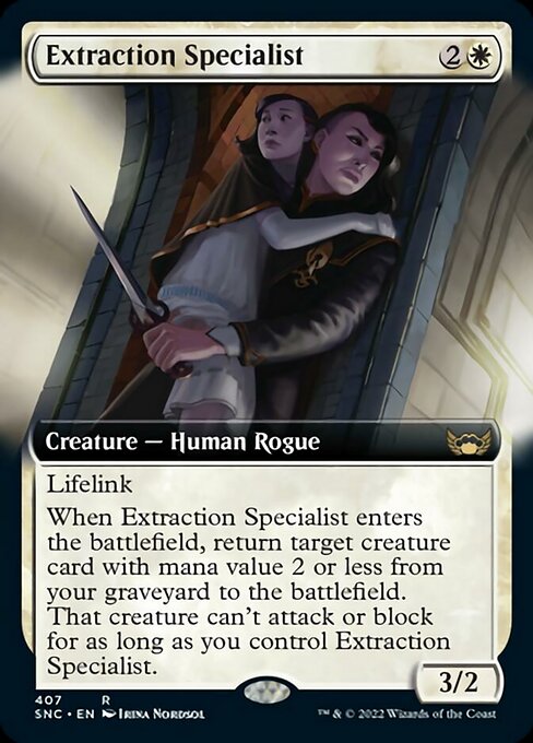 Extraction Specialist – Extended Art