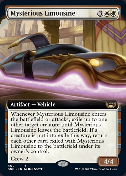 Mysterious Limousine – Extended Art