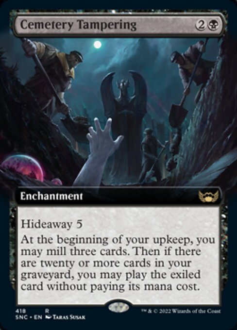Cemetery Tampering – Extended Art