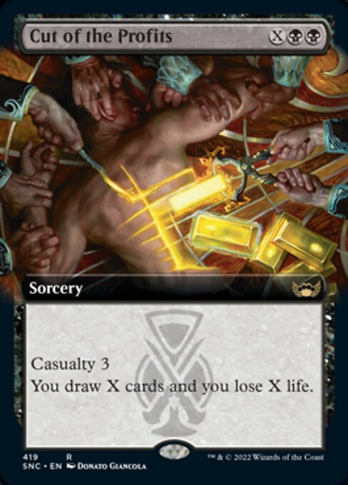Cut of the Profits – Extended Art
