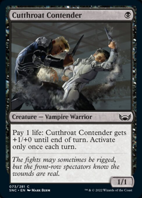 Cutthroat Contender – Foil