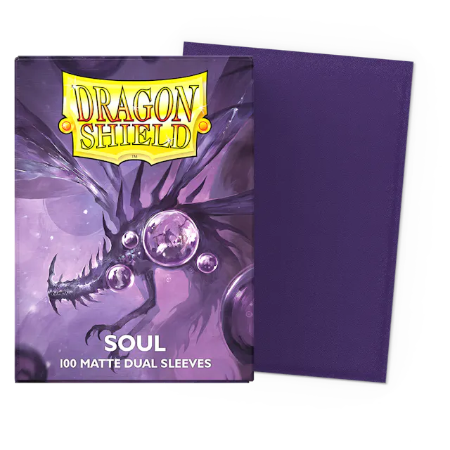 Dragon Shield – Matte Dual Sleeves 100 – Soul