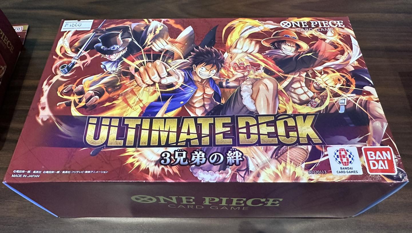 One Piece Card Game – ULTRA DECK -The Three Brothers- [ST-13] (Japanese)