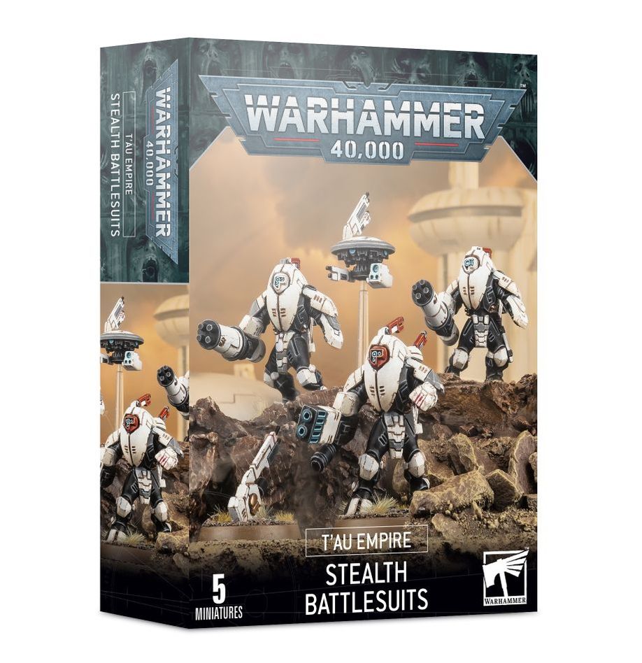Warhammer: 40,000 – T’au Empire – Stealth Battlesuits