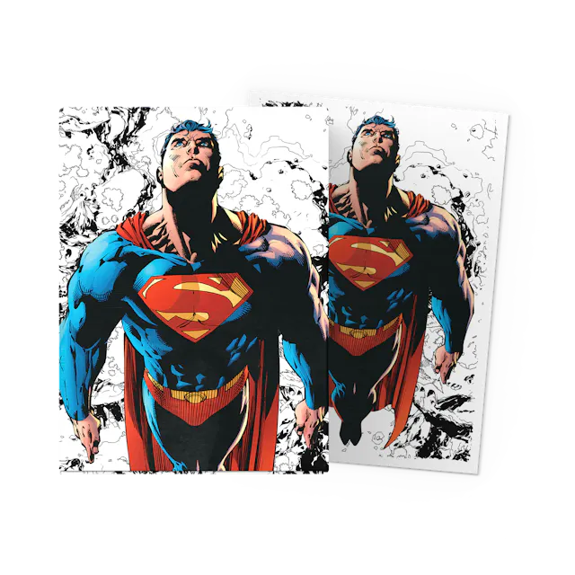Dragon Shield – Matte Dual Art Sleeves 100 – Superman Core (Color)