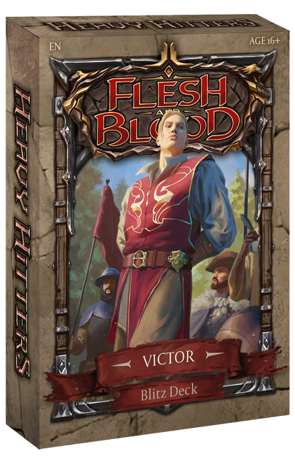 Flesh and Blood – Heavy Hitters Blitz Deck – Victor