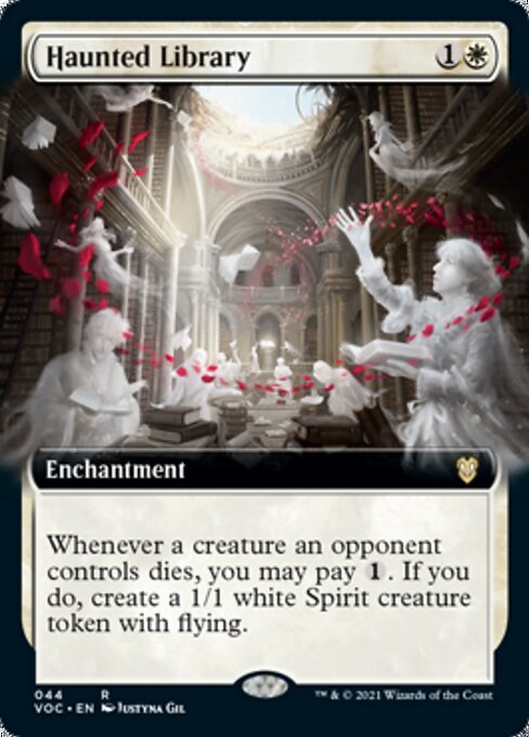 Haunted Library – Extended Art