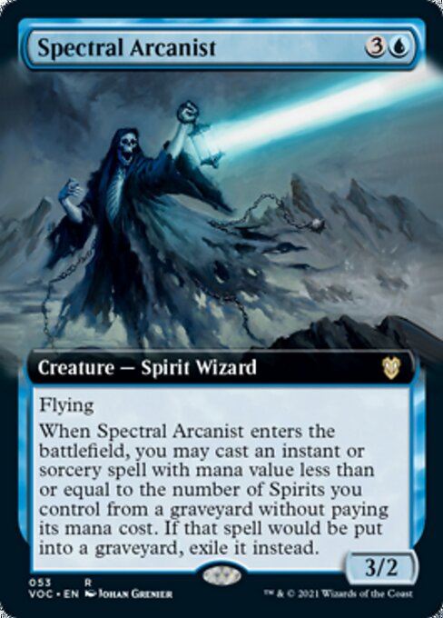Spectral Arcanist – Extended Art