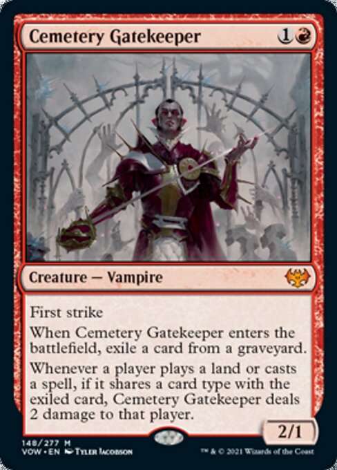 Cemetery Gatekeeper – Foil