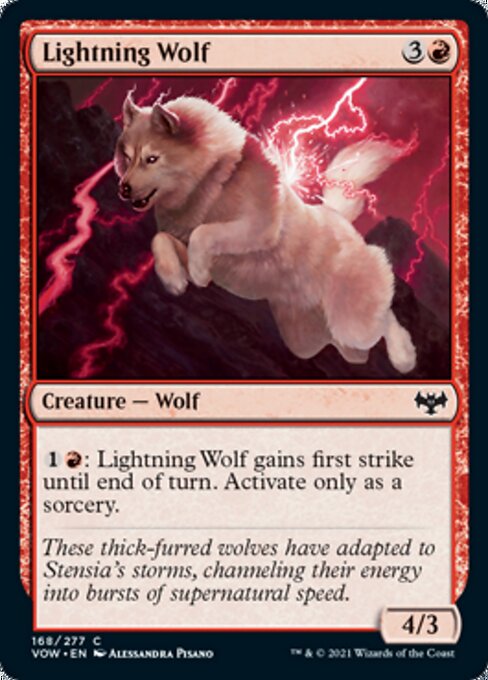 Lightning Wolf – Foil