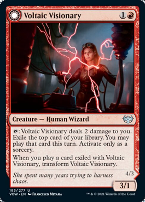 Voltaic Visionary // Volt-Charged Berserker – Foil