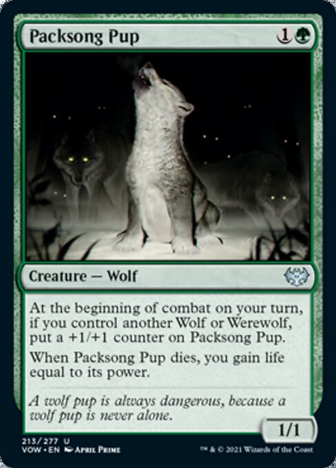Packsong Pup – Foil