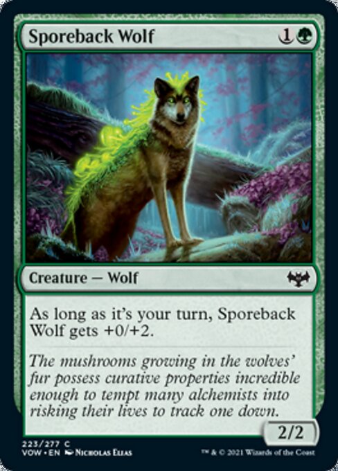 Sporeback Wolf – Foil