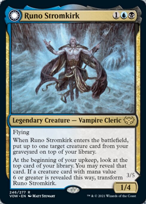 Runo Stromkirk // Krothuss, Lord of the Deep – Foil