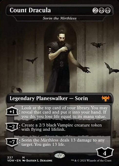 Sorin the Mirthless – Dracula Series – Foil